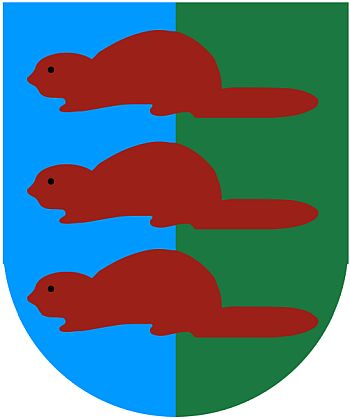 Coat of arms (crest) of Bobrowniki (Będzin)