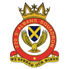 Coat of arms (crest) of the No 220 (St Albans) Squadron, Air Training Corps