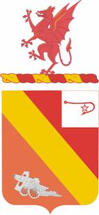 Coat of arms (crest) of the 13th Field Artillery Regiment, US Army