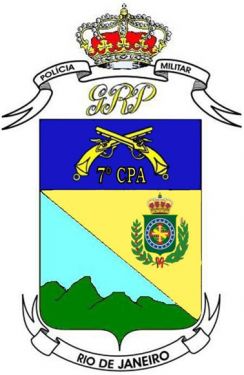 Coat of arms (crest) of 7th Area Police Command, Rio de Janeiro Military Police