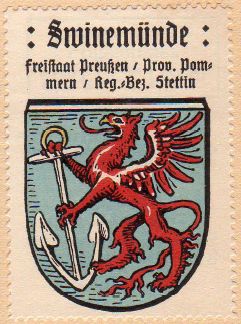 Wappen von Świnoujście/Coat of arms (crest) of Świnoujście