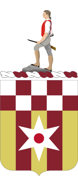 Coat of arms (crest) of the 63rd Support Battalion, US Army