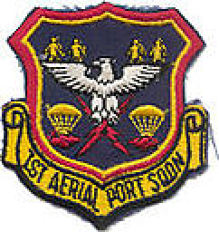 Coat of arms (crest) of the 1st Aerial Port Squadron, US Air Force
