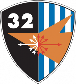 Coat of arms (crest) of the Air Squadron 32, Indonesian Air Force