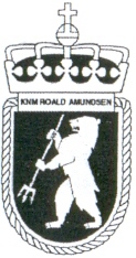 Coat of arms (crest) of the Frigate KNM Roald Amundsen (F311), Norwegian Navy