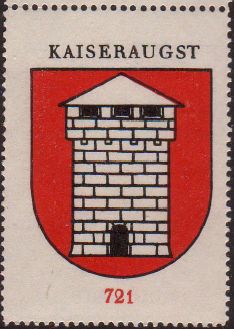 Wappen von/Blason de Kaiseraugst