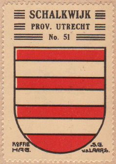 Wapen van Schalkwijk/Coat of arms (crest) of Schalkwijk