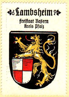 Wappen von Lambsheim/Coat of arms (crest) of Lambsheim
