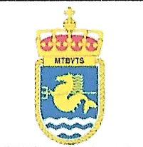 Coat of arms (crest) of the Motor Torpedo Boat Arm Training Centre, Norwegian Navy