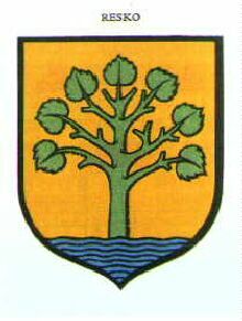 Coat of arms (crest) of Resko