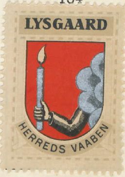Coat of arms (crest) of Lysgård Herred
