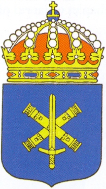 Coat of arms (crest) of Military Staff School, Sweden