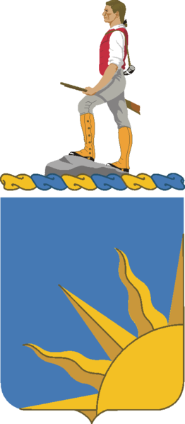 Arms of 389th (Infantry) Regiment, US Army