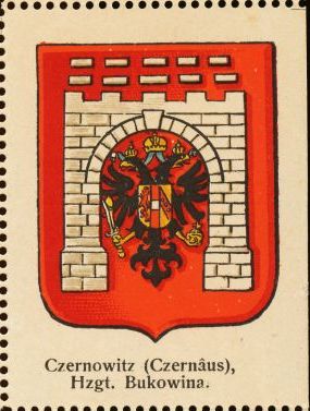 Wappen von Chernivtsi/Coat of arms (crest) of Chernivtsi