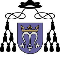 Arms of Parish-provostry of Jindřichův Hradec