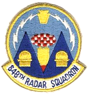 Coat of arms (crest) of the 648th Radar Squadron, US Air Force