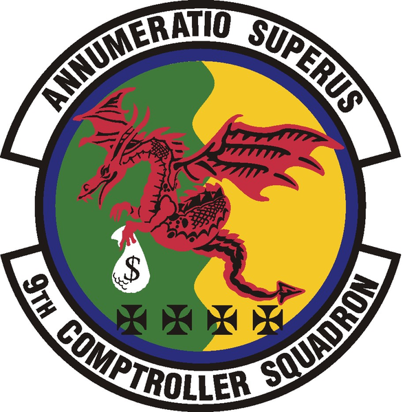 File:9th Comptroller Squadron, US Air Force.png