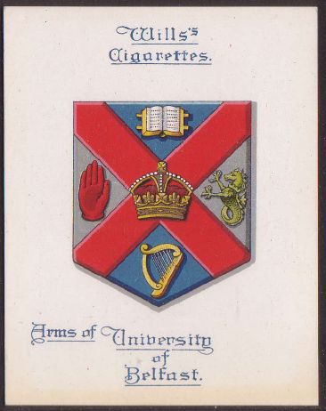 Arms of Queens University of Belfast