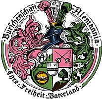 Wappen von Münchener Burschenschaft Alemannia/Arms (crest) of Münchener Burschenschaft Alemannia