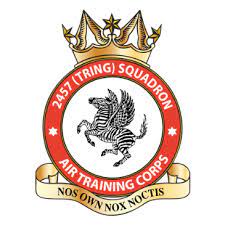 Coat of arms (crest) of the No 2457 (Tring) Squadron, Air Training Corps