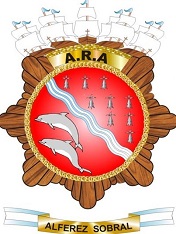 Coat of arms (crest) of the Aviso ARA Alférez Sobral (A-9), Argentine Navy