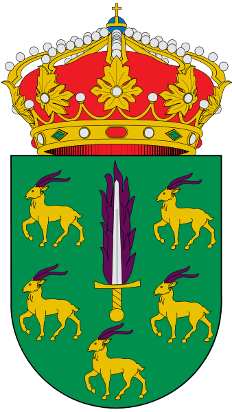 Escudo de Cabrero (Cáceres)/Arms (crest) of Cabrero (Cáceres)