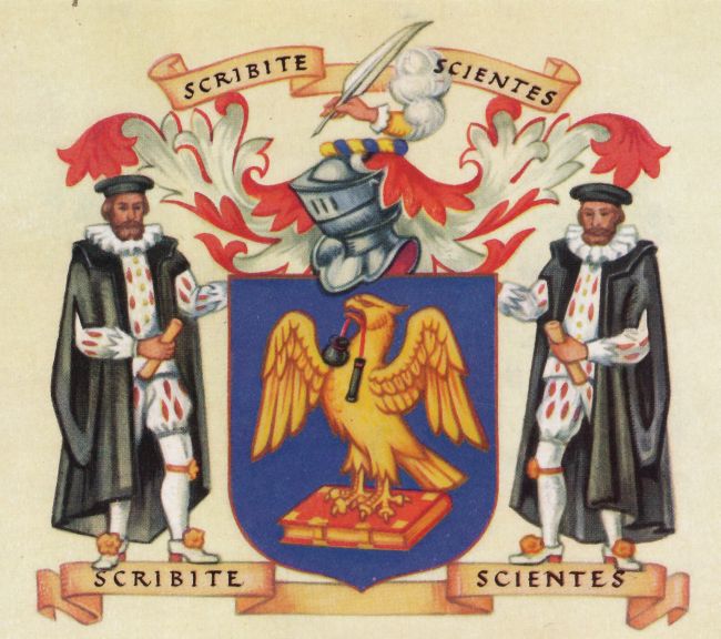 Coat of arms (crest) of Worshipful Company of Scriveners