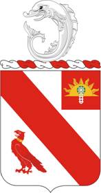 Coat of arms (crest) of the 21st Field Artillery Regiment, US Army