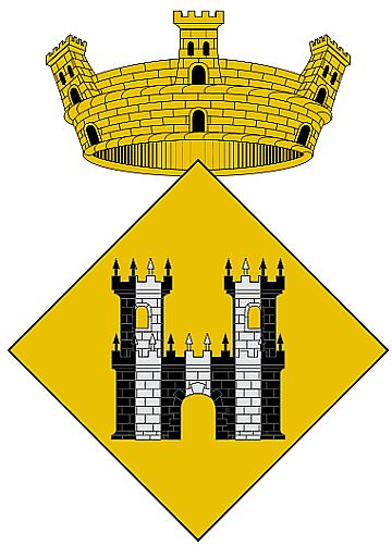 Escudo de Montesquiu/Arms (crest) of Montesquiu