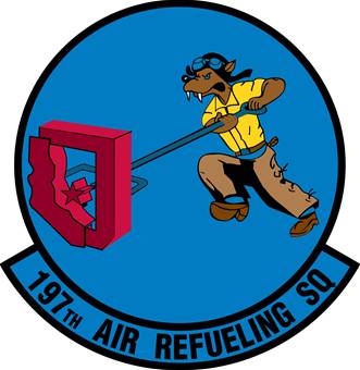 Coat of arms (crest) of the 197th Air Refueling Squadron, Arizona Air National Guard