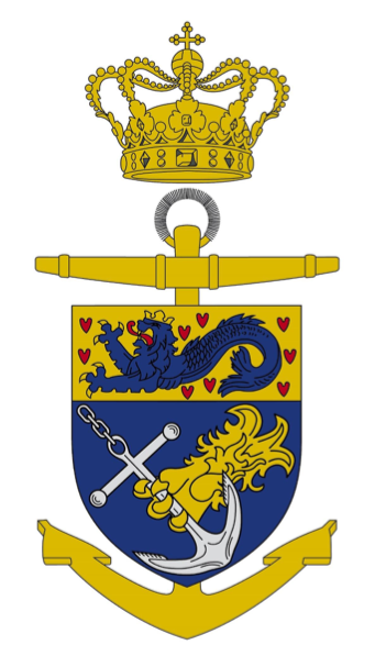 Coat of arms (crest) of the 3rd Squadron, Danish Navy