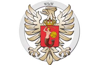 Coat of arms (crest) of the Voivodship Military Staff in Warsaw, Poland
