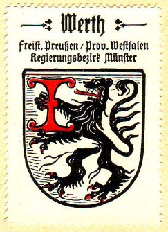 Wappen von Werth/Coat of arms (crest) of Werth