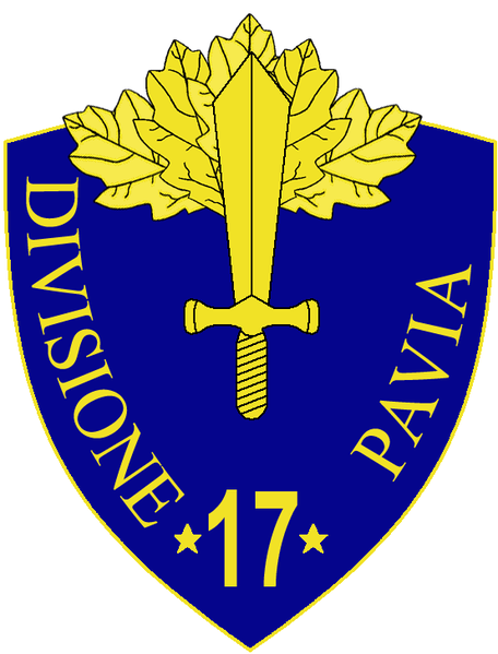 File:17th Infantry Division Pavia, Italian Army.png