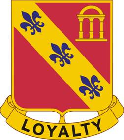 Arms of 319th Field Artillery Regiment, US Army