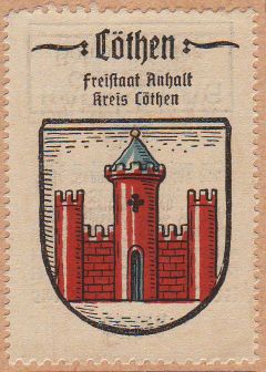 Wappen von Köthen/Coat of arms (crest) of Köthen