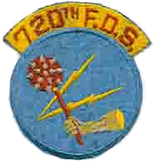 Coat of arms (crest) of the 720th Fighter Day Squadron, US Air Force