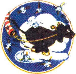Coat of arms (crest) of the 15th Tow Target Squadron, USAAF