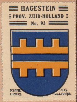 Wapen van Hagestein/Coat of arms (crest) of Hagestein