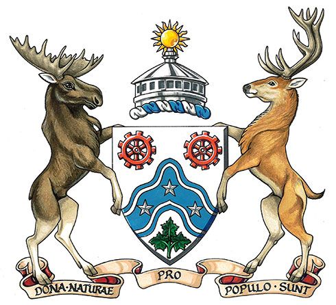 Coat of arms (crest) of Hydro-electric Power Commission of Ontario