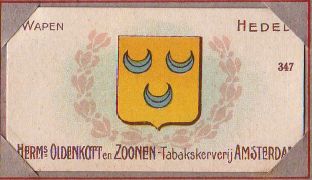 Wapen van Hedel/Coat of arms (crest) of Hedel