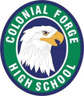 Coat of arms (crest) of Colonial Forge High School Junior Reserve Officer Training Corps, US Army