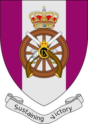 Arms of The Train Regiment, Danish Army