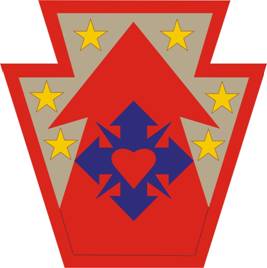 Coat of arms (crest) of 213th Area Support Group, Pennsylvania Army National Guard