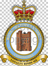 Coat of arms (crest) of RAF Station Leuchars, Royal Air Force