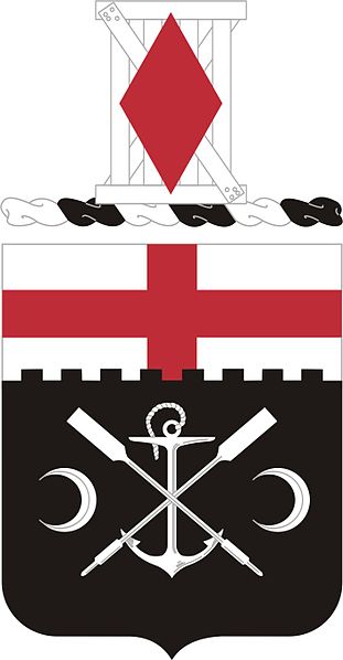 Coat of arms (crest) of the 7th Engineer Battalion, US Army
