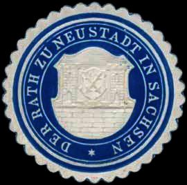 Seal of Neustadt in Sachsen