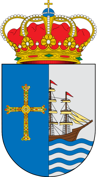 Escudo de Ribadesella/Arms (crest) of Ribadesella