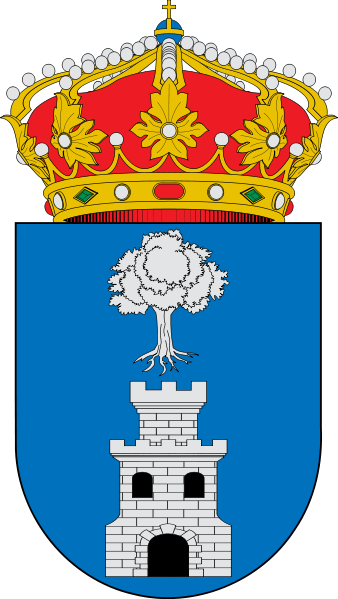 Escudo de Algarrobo (Málaga)/Arms (crest) of Algarrobo (Málaga)