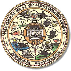 Seal (crest) of Montgomery County (North Carolina)